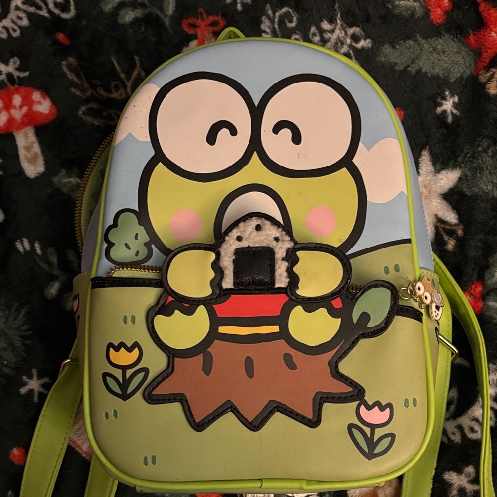 Her Universe Keroppi Onigiri Mini Backpack